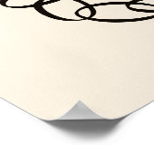 エルテ – 数字スイート、数字0 ポスター (角)