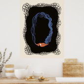 エルテ – 数字スイート、数字0 ポスター (キッチン)