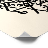 エルテ – 数字スイート、数字7 ポスター (角)