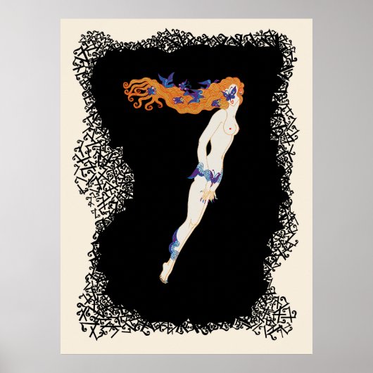 エルテ – 数字スイート、数字7 ポスター (正面)