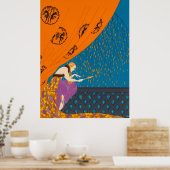 エルテ – 秋 ポスター (キッチン)