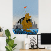 エルテ – 自由の女神(日) ポスター (ホームオフィス)