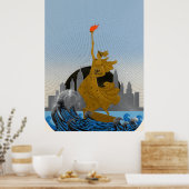 エルテ – 自由の女神(日) ポスター (キッチン)