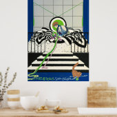 エルテ – Paresseuse, 1980 ポスター (キッチン)