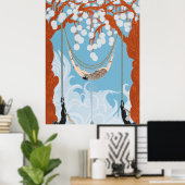 エルテ – Spider Web, 1980 ポスター (ホームオフィス)