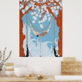 エルテ – Spider Web, 1980 ポスター (キッチン)