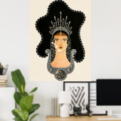 エルテ – The 大切 Stones Suite, Sapphire, 1969 ポスター (ホームオフィス)