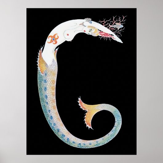 エルテ – The Letter G from the Alphabet Suite, 1976 ポスター (正面)