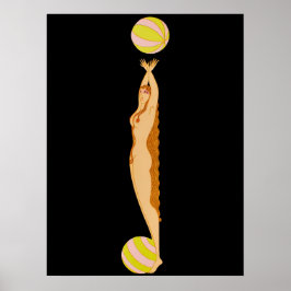 エルテ – The Letter J from the Alphabet Suite, 1976 ポスター