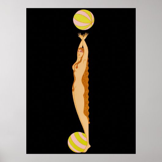 エルテ – The Letter J from the Alphabet Suite, 1976 ポスター (正面)