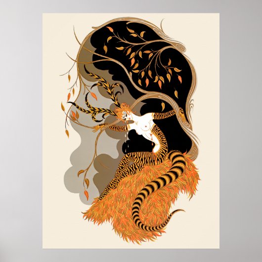 エルテ – The Seasons, Autumn, 1970 ポスター (正面)