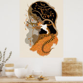 エルテ – The Seasons, Autumn, 1970 ポスター (キッチン)