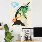 エルテ – The Seven Deadal Sins Suite, Anger, 1983 ポスター (ホームオフィス)