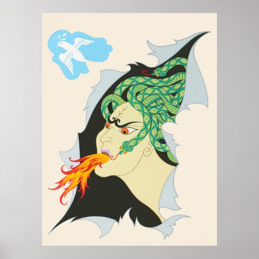 エルテ – The Seven Deadal Sins Suite, Anger, 1983 ポスター (正面)