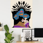 エルテ – The Seven Deadal Sins Suite, Gluttony ポスター (ホームオフィス)