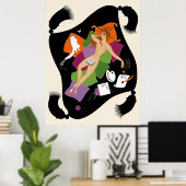 エルテ – The Seven Deadal Sins Suite, Sloth ポスター (ホームオフィス)