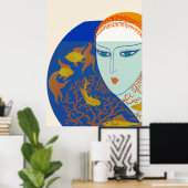 エルテ – The Twenties Rememored Suite, Fish Bowl ポスター (ホームオフィス)