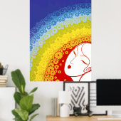 エルテ – The Twenties Rememored Suite, Rainbow ポスター (ホームオフィス)