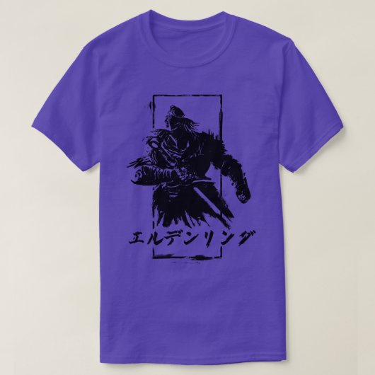 エルデンリングや輪日本のインクザターニング Tシャツ (デザイン正面)