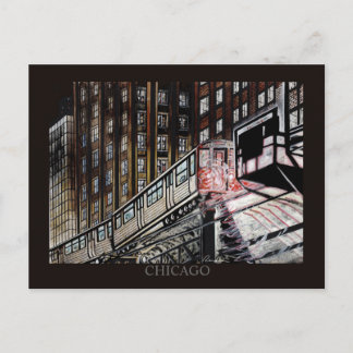 エルトレインシカゴランドソムアート ポストカード