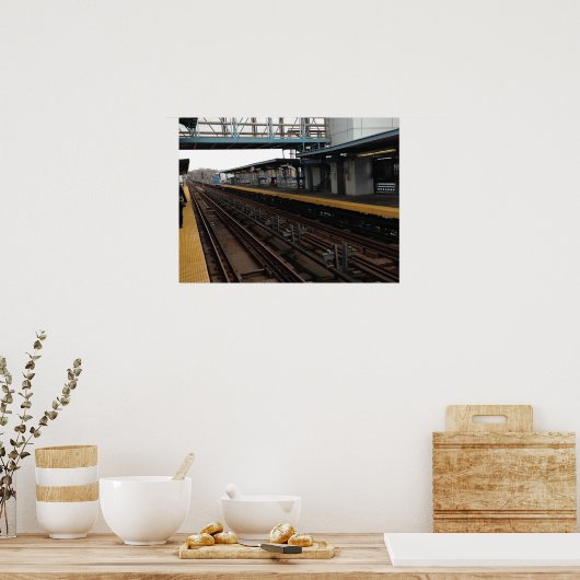 エルトレインステーションフィラデルフィア ポスター (キッチン)