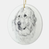 エルトンスケッチオーナメント セラミックオーナメント (左)