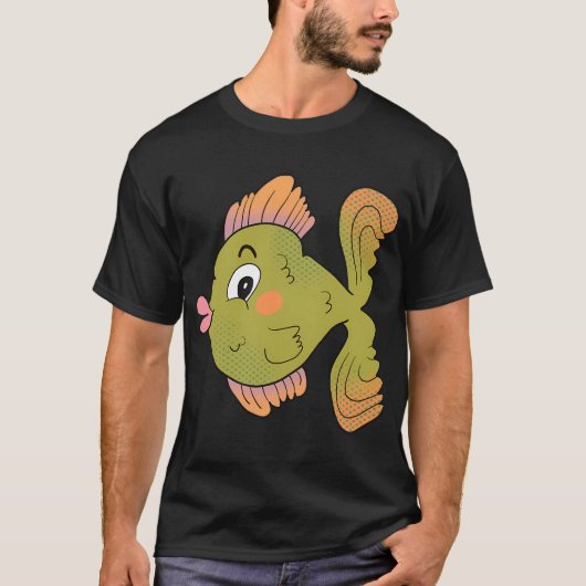 エルトン・ザ・熱帯魚 Tシャツ (正面)