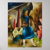 エルドジェ・コルターの立ち退き抽象芸術 ポスター