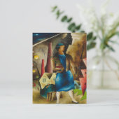 エルドジェ・コルターの立ち退き抽象芸術 ポストカード (スタンド正面)