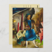 エルドジェ・コルターの立ち退き抽象芸術 ポストカード (正面/裏面)