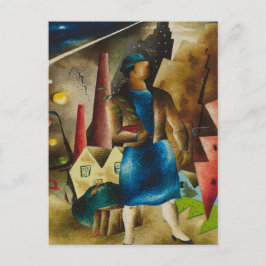 エルドジェ・コルターの立ち退き抽象芸術 ポストカード