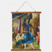 エルドジェ・コルターの立ち退き抽象芸術 吊り下げ型タペストリー (正面)