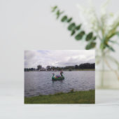 エルドライッジパークドラゴンボートinエルミラ， NYはがき ポストカード (スタンド正面)