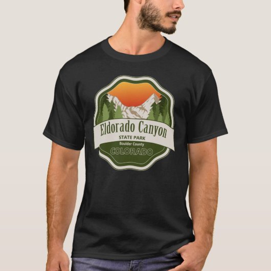 エルドラドキャニオン州パークコロラド Tシャツ (正面)