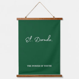 エルドラドタイポグラフィ 吊り下げ型タペストリー