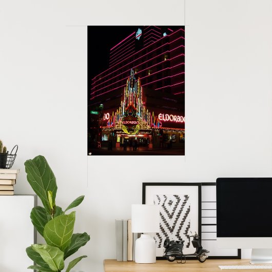 エルドラドリゾートレノネバダポスター ポスター (ホームオフィス)