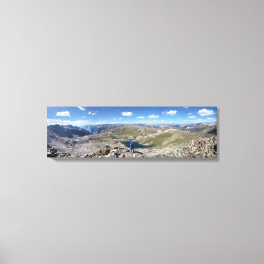 エルドラド湖 – ウェミヌケワイルダネス – コロラド キャンバスプリント (正面)