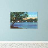 エルドリッジパークの景色 キャンバスプリント (インサイチュ (ウッドフロア))