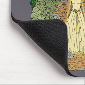 エルドリッチの愛人（森の妖精の女性） マウスパッド (コーナー)