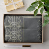 エルドリッヒティッシュペーパー(黒と金ゴールド) 薄葉紙 (ギフト)