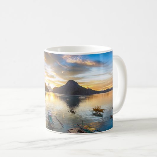 エルニドの夕日 コーヒーマグカップ (正面右)