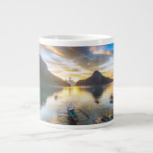 エルニドの夕日 ジャンボコーヒーマグカップ (正面)