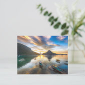 エルニドの夕日 ポストカード (スタンド正面)