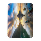 エルニドの夕日 マグネット (縦)