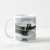 エルニーニョ現象の波 コーヒーマグカップ (左)