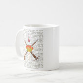 エルノヴィオデラミュエルテ コーヒーマグカップ (正面左)