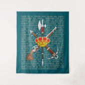 エルノヴィオデラミュエルテ タペストリー (正面)