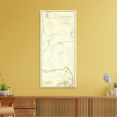 エルバからパリまでのボナパルトルート キャンバスプリント (インサイチュ (リビング))