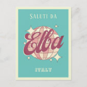 エルバイタリアホリデーレトロヴィンテージはがき ポストカード (正面)