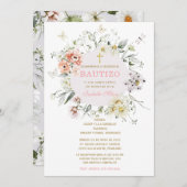 エルバウティゾイプライマーアニトデヌエストラヒヤ 招待状 (正面/裏面)